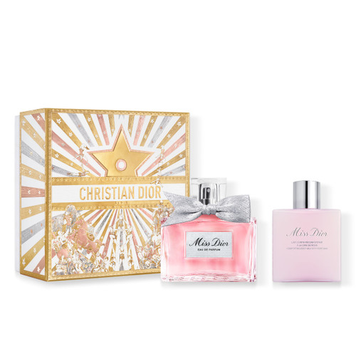 MISS DIOR 2 PCS SET: 1.7 EAU DE PARFUM SPRAY + 2.5 BODY MILK