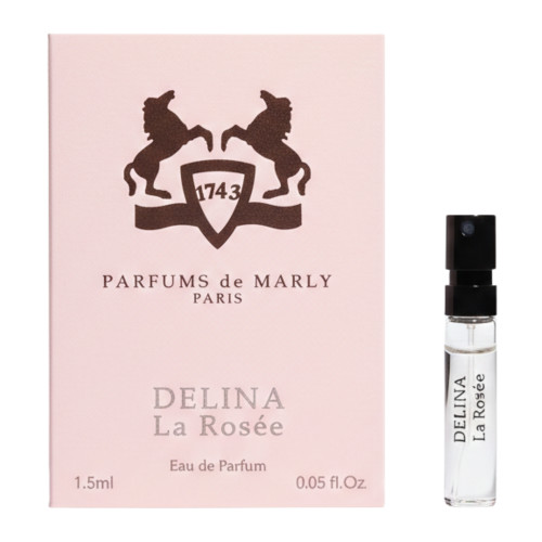 PARFUMS DE MARLY DELINA LA ROSEE 0.05 EAU DE PARFUM SPRAY VIAL FOR WOMEN