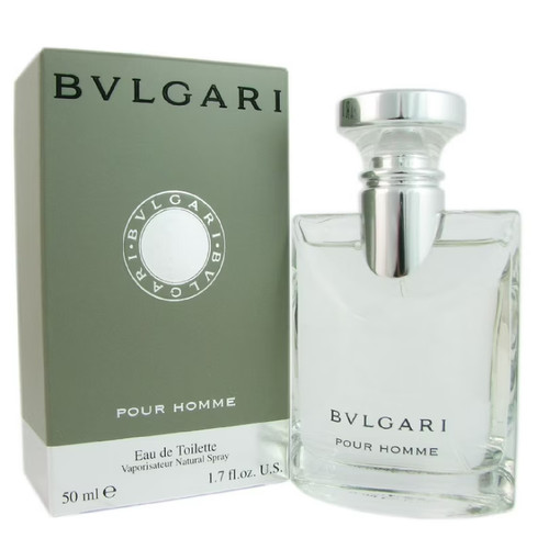 BVLGARI POUR HOMME 1.7 EAU DE TOILETTE SPRAY FOR MEN.