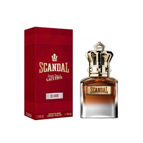 JEAN PAUL GAULTIER SCANDAL POUR HOMME 1.7 ELIXIR PARFUM SPRAY FOR MEN