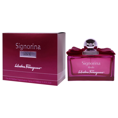 SALVATORE FERRAGAMO SIGNORINA RIBELLE 3.4 EAU DE PARFUM SPRAY FOR WOMEN.