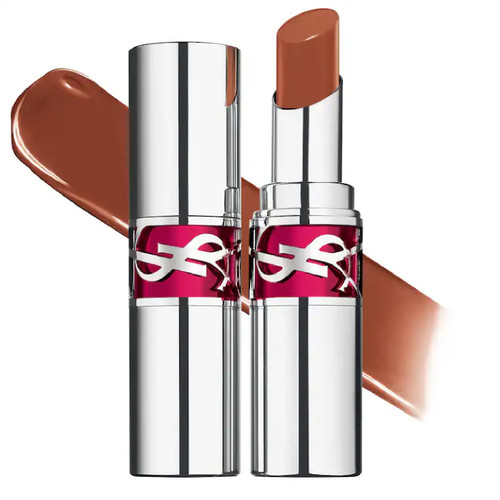 YSL LOVESHINE CANDY GLAZE 0.11 LIP GLOSS STICK 19 SALTED CARAMEL