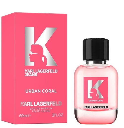KARL LAGERFELD URBAN CORAL 2 OZ EAU DE PARFUM SPRAY FOR WOMEN