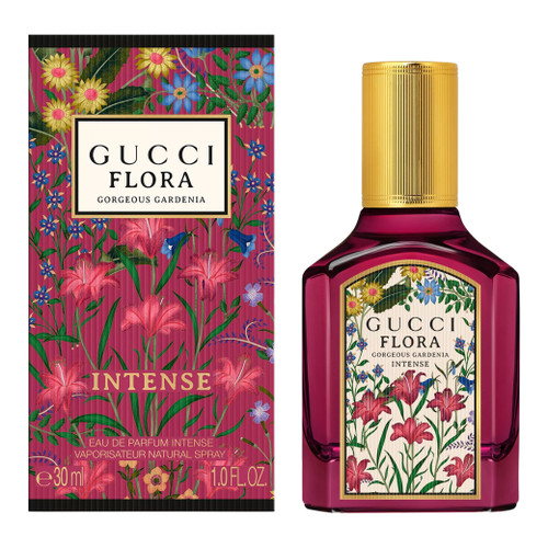 GUCCI FLORA GORGEOUS GARDENIA INTENSE 1 OZ EAU DE PARFUM INTENSE SPRAY FOR WOMEN
