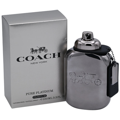 COACH PURE PLATINUM 3.3 PARFUM SPRAY FOR MEN