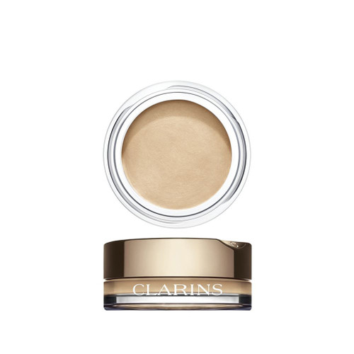 CLARINS 0.1 OMBRE VELVET CREAM EYESHADOW #01 WHITE SHADOW