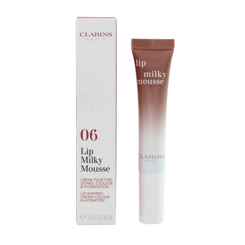 CLARINS 0.3 LIP MILKY MOUSSE #06 MILKY NUDE