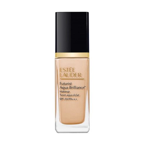 ESTEE LAUDER FUTURIST AQUA BRILLIANCE 1 OZ MAKEUP SPF 20 #1W0 WARM PORCELAIN ESTEE LAUDER FUTURIST AQUA BRILLIANCE 1 OZ MAKEUP SPF 20 #1W0 WARM PORCELAIN