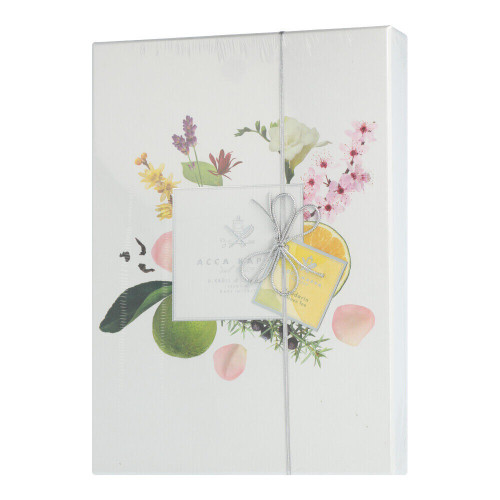 ACCA KAPPA MANDARIN & GREEN TEA HOME FRAGRANCE SET: 8.45 DIFFUSER + 16.9 REFILL + WOODEN REEDS