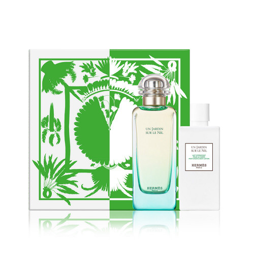 UN JARDIN SUR LE NIL 2 PCS SET: 3.4 EAU DE TOILETTE SPRAY + 2.8 BODY LOTION