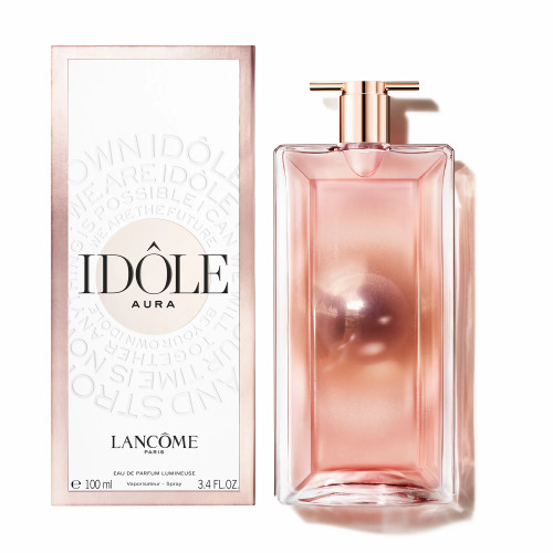 LANCOME IDOLE AURA 3.4 EAU DE PARFUM SPRAY FOR WOMEN LANCOME IDOLE AURA 3.4 EAU DE PARFUM SPRAY FOR WOMEN