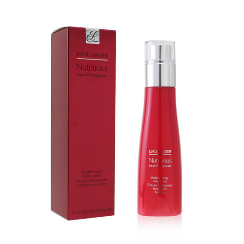 ESTEE LAUDER NUTRITIOUS SUPER-POMEGRANATE 3.4 RADIANT ENERGY MILKY LOTION