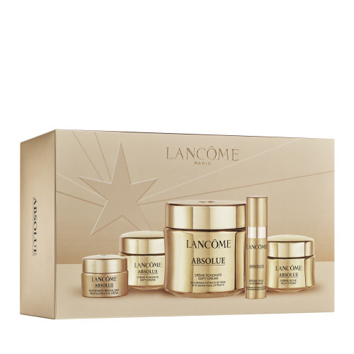 LANCOME ABSOLUE 5 PCS SET: 2 OZ SOFT CREAM + 0.5 SOFT CREAM + 0.5