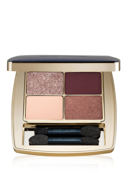 ESTEE LAUDER PURE COLOR ENVY 0.2 REFILLABLE EYESHADOW QUAD AUBERGINE DREAM