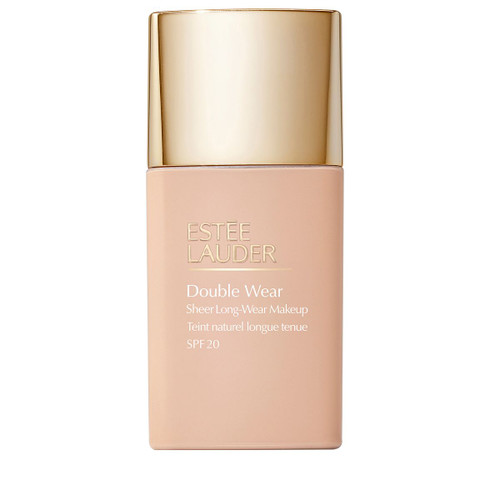 ESTEE LAUDER DOUBLE WEAR SHEER LONG WEAR 1 OZ MAKEUP FOUNDATION 1C1 COOL BONE