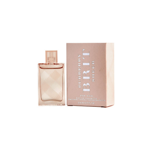 BURBERRY BRIT SHEER 5 ML EAU DE TOILETTE MINI FOR WOMEN