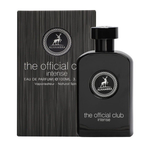 ALHAMBRA THE OFFICIAL CLUB INTENSE 3.4 EAU DE PARFUM SPRAY FOR MEN