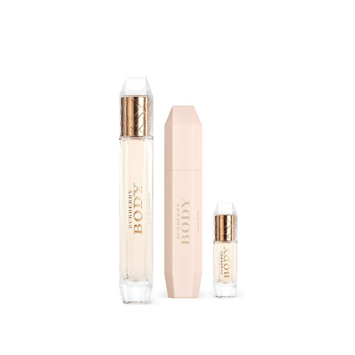 BURBERRY BODY 3 PCS SET: 2.8 EDP SP + 3.3 B/L + 4.5 ML EDP MINI