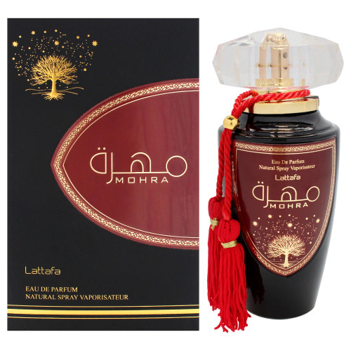 LATTAFA MOHRA 3.4 EAU DE PARFUM SPRAY FOR MEN