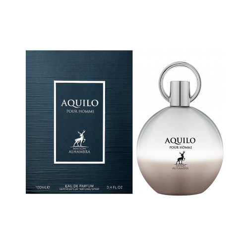 ALHAMBRA AQUILO POUR HOMME 3.4 EAU DE PARFUM SPRAY FOR MEN