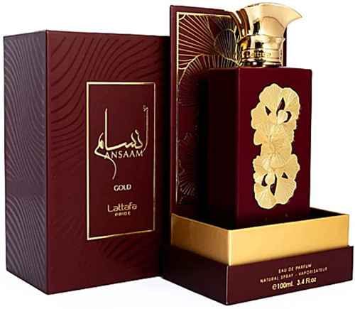 LATTAFA ANSAAM GOLD 3.4 EAU DE PARFUM SPRAY LATTAFA ANSAAM GOLD 3.4 EAU DE PARFUM SPRAY