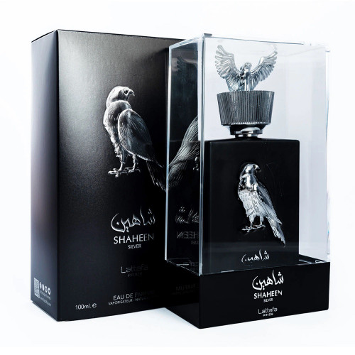 LATTAFA SHAHEEN SILVER 3.4 EAU DE PARFUM SPRAY LATTAFA SHAHEEN SILVER 3.4 EAU DE PARFUM SPRAY