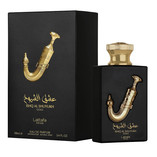 LATTAFA ISHQ AL SHUYUKH GOLD 3.4 EAU DE PARFUM SPRAY LATTAFA ISHQ AL SHUYUKH GOLD 3.4 EAU DE PARFUM SPRAY