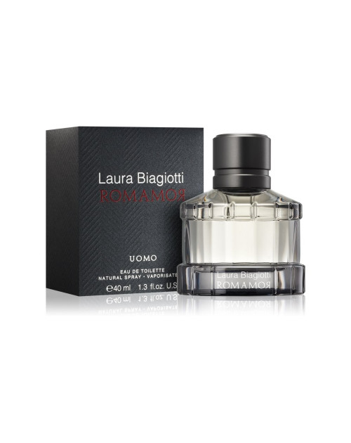 LAURA BIAGIOTTI ROMAMOR UOMO 1.4 EAU DE TOILETTE SPRAY - Nandansons  International Inc.