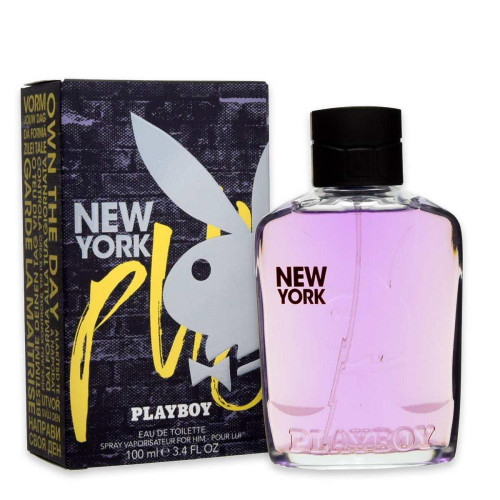 PLAYBOY NEW YORK 3.4 EAU DE TOILETTE SPRAY FOR MEN