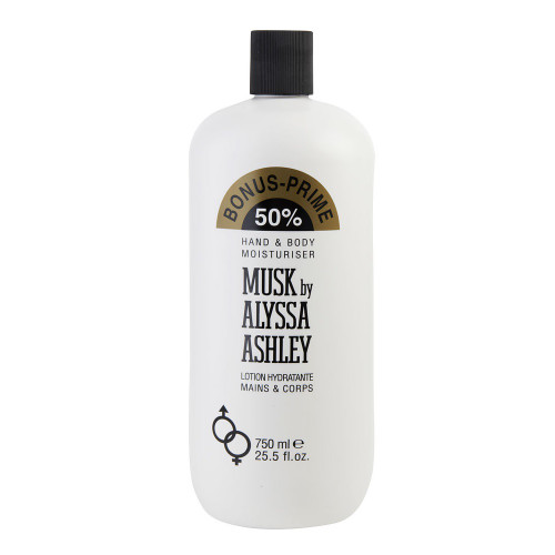 ALYSSA ASHLEY MUSK 25.5 OZ HAND & BODY MOISTURISER