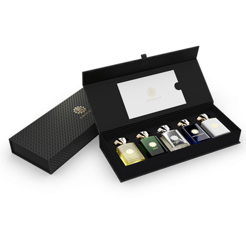 AMOUAGE MEN 5 X 0.25 EAU DE PARFUM MINI SET: GOLD + REFLECTION + EPIC + HONOUR + INTERLUDE