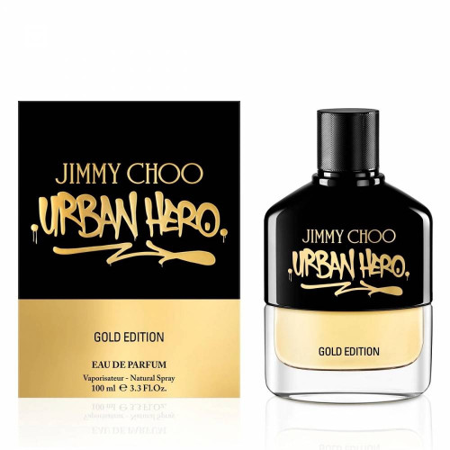 JIMMY CHOO URBAN HERO GOLD EDITION 3.4 EAU DE PARFUM SPRAY FOR MEN