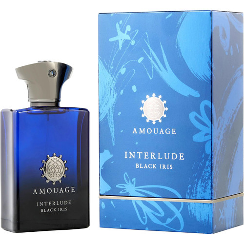 AMOUAGE INTERLUDE BLACK IRIS 3.4 EAU DE PARFUM SPRAY FOR MEN