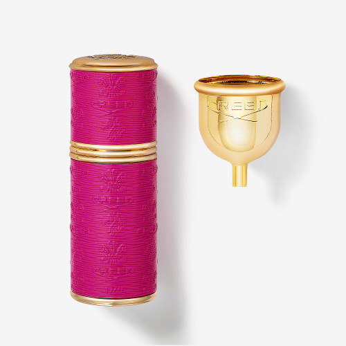 CREED PINK WITH GOLD TRIM 1.7 LEATHER ATOMIZER