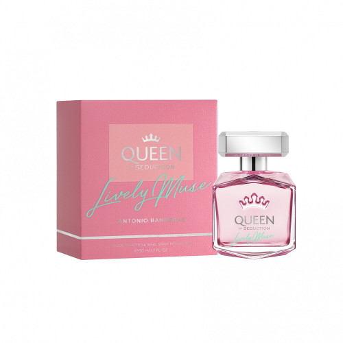 ANTONIO BANDERAS QUEEN OF SEDUCTION LIVELY MUSE 1.7 EAU DE TOILETTE SPRAY FOR WOMEN