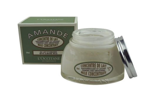 L'OCCITANE FIRMING AND SMOOTHING MILK CONCENTRATE WITH ALMOND MIL 7 OZ BODY CREAM