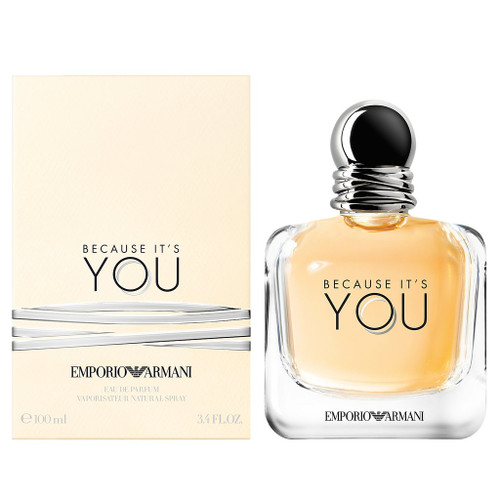 ARMANI EMPORIO BECAUSE IT'S YOU 3.4 EAU DE PARFUM SPRAY