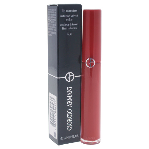 ARMANI LIP MAESTRO INTENSE VELVET COLOR 0.22 #400 THE RED FOR WOMEN