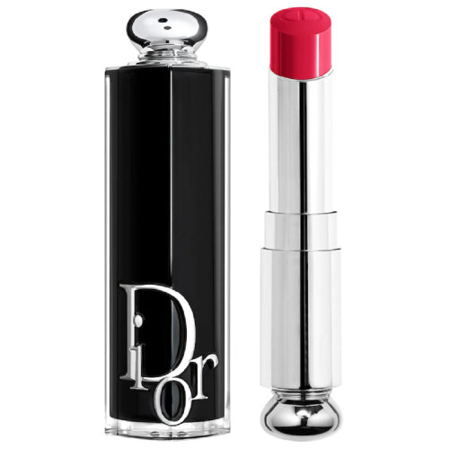 CHRISTIAN DIOR ADDICT 0.11 REFILLABLE SHINE LIPSTICK #877 BLOOMING PINK