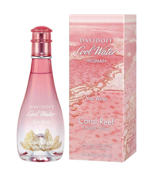 COOLWATER SEA ROSE CORAL REEF 3.4 EDT SP FOR WOMEN