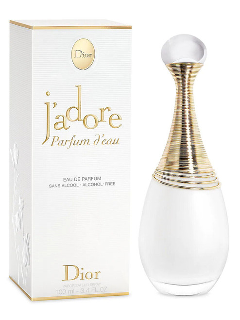 J'ADORE PARFUM D'EAU 3.4 EAU DE PARFUM SPRAY ALCOHOL FREE