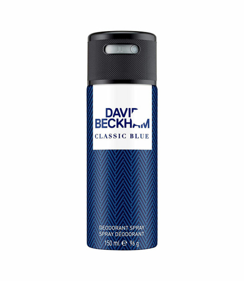 DAVID BECKHAM CLASSIC BLUE 5 OZ BODY SPRAY FOR MEN