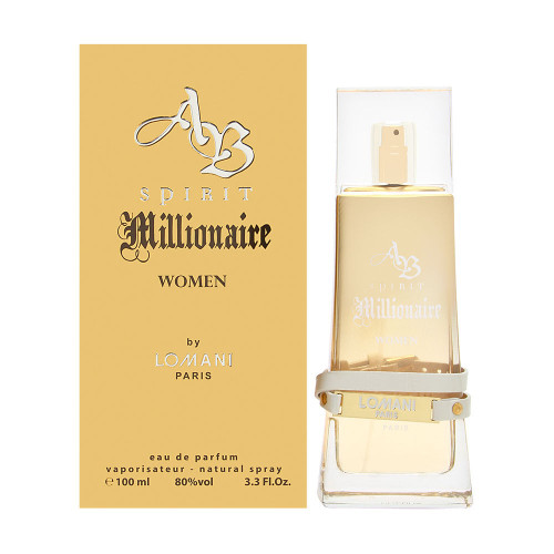 LOMANI AB SPIRIT MILLIONAIRE 3.3 EAU DE PARFUM SPRAY FOR WOMEN