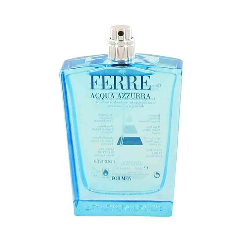 GIANFRANCO FERRE  FERRE ACQUA AZZURRA TESTER 3.4 EDT SP FOR MEN