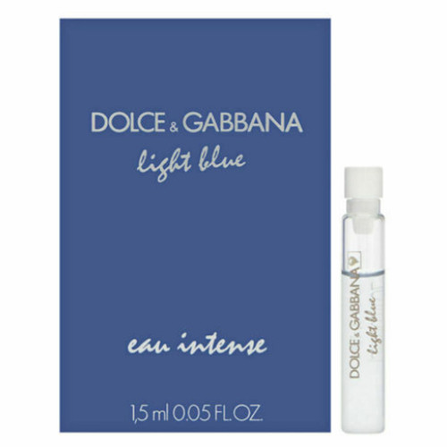 DOLCE & GABBANA LIGHT BLUE EAU INTENSE 0.05 EAU DE PARFUM VIAL FOR WOMEN