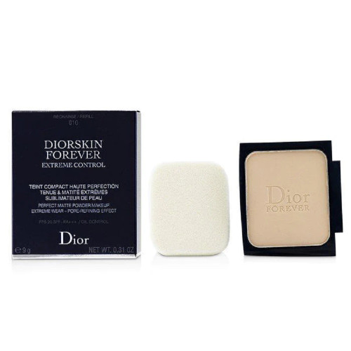 CHRISTIAN DIOR DIORSKIN FOREVER EXTREME CONTROL 0.31 PERFECT MATTE POWDER REFILL #010 IVORY