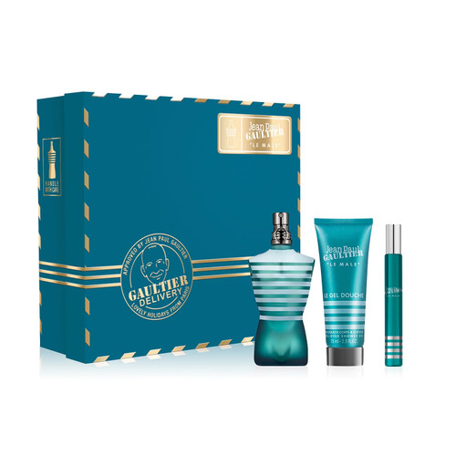 JEAN PAUL GAULTIER LE MALE 3 PCS SET FOR MEN: 4.2 EAU DE TOILETTE