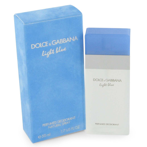 DOLCE & GABBANA LIGHT BLUE 1.7 DEODORANT SPRAY FOR WOMEN (GLASS BOTTLE)