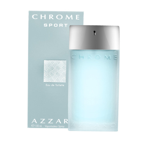 AZZARO CHROME SPORT 3.4 EAU DE TOILETTE SPRAY