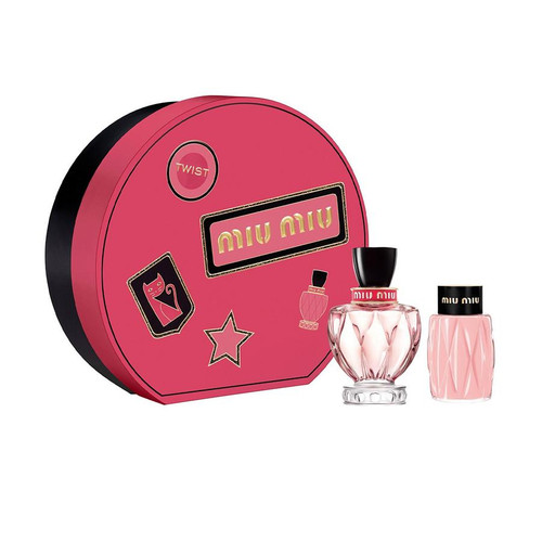 MIU MIU TWIST 2 PCS SET: 3.4 EAU DE PARFUM SPRAY + 3.4 BODY LOTION